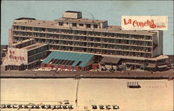 La Concha Hotel Motel Postcard