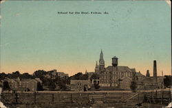 School for the Deaf Fulton, MO Postcard Postcard