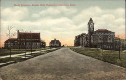 Kansas State University - North Entrance Postcard