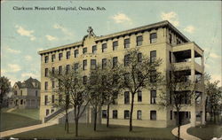 Clarkson Memorial Hospital Postcard