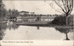 Mineral Palace on Lake Clara Pueblo, CO Postcard Postcard