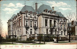 St. Louis Club Missouri Postcard Postcard