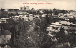 Grafton, showing Hospital Postcard