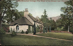 Collie Bhrochain Cottage (The Wood of the Brose) Pitlochry, Scotland Postcard Postcard