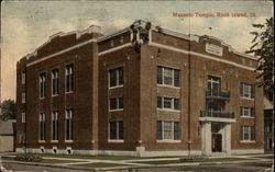 Masonic Temple Postcard