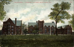 Milwaukee - Downer College Postcard