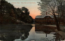 Paton Pond and Comb Factory Postcard