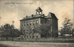 Lincoln High School Postcard