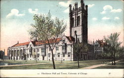 Hutchinson Hall and Tower, University of Chicago Postcard