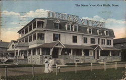 The Ocean View Oak Bluffs, MA Postcard Postcard