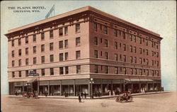 The Plains Hotel Cheyenne, WY Postcard Postcard