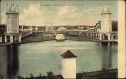 Electric Park - The Lagoon Postcard