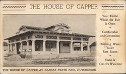 The House of Capper at Kansas State Fair Hutchinson, KS Postcard Postcard