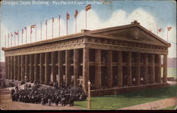 Oregon Building, Pan-Pac Int. Expo, 1915 Postcard