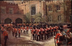 Changing Guard at St. James Postcard