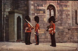 Changing The Guard London, United Kingdom Postcard Postcard