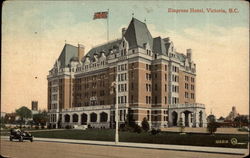 Empress Hotel Victoria, BC Canada British Columbia Postcard Postcard