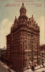 Columbus Memorial Building Chicago, IL Postcard Postcard