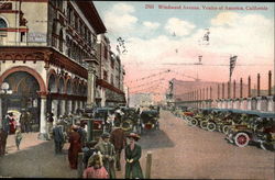 Windward Avenue, Venice of America Postcard