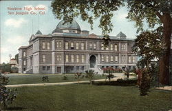 Stockton High School Postcard