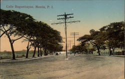 Calle Bagumbayan Manila, Philippines Southeast Asia Postcard Postcard