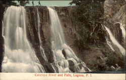 Calaraya River and Falls Laguna, Philippines Southeast Asia Postcard Postcard