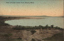 View of Lake Lanao from Dalama Mind Philippines Southeast Asia Postcard Postcard