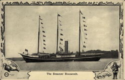 The Steamer Roosevelt Postcard Postcard