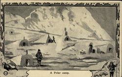 A Polar Camp Postcard Postcard