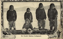 Dr. Cook's Eskimo Bodyguard Postcard