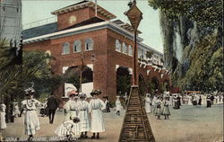 Idora Park Theatre Postcard