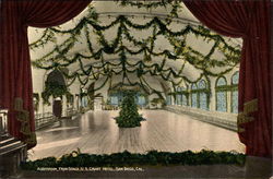 Auditorium, From State, U.S. Grant Hotel San Diego, CA Postcard Postcard