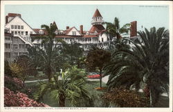 The Court, Hotel Coronado Postcard