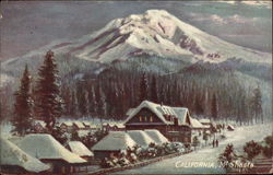 Mt. Shasta, elevation 14,400 feet Postcard