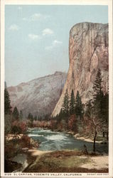 El Capitan Yosemite Valley, CA Yosemite National Park Postcard Postcard