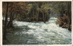 Merced River and Happy Isles Postcard