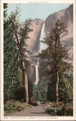 Yosemite Falls Postcard