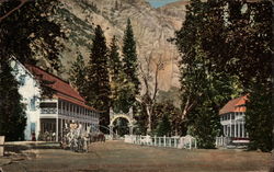 Sentinel Hotel Yosemite Valley, CA Yosemite National Park Postcard Postcard