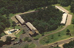 Aerial View of Now Voyager "Resort Motel" North Eastham, MA Postcard Postcard