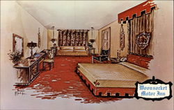 Woonsocket Motor Inn Postcard