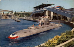 Submarine Ride, Disneyland Anaheim, CA Postcard Postcard