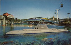 Submarine Ride Anaheim, CA Disney Postcard Postcard