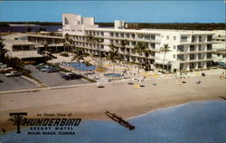 Thunderbird Resort Motel Miami Beach, FL Postcard Postcard