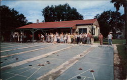 New Port Richey Shuffleboard & Tourist Clib Postcard