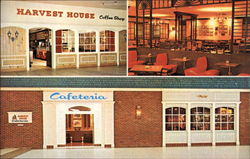 Harvest House Cafeterias and Coffee Shops Coffee & Tea Postcard Postcard