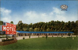 Dixie Land Motel Postcard