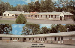 Hiway 8 Motel Ladysmith, WI Postcard Postcard