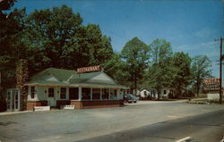 Parnell's Motel and Restaurant Postcard