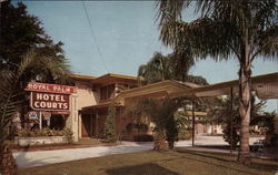 Royal Palm Hotel Courts Postcard