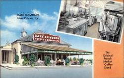 Cafe Du Monde, The Original French Market Coffee Stand Postcard